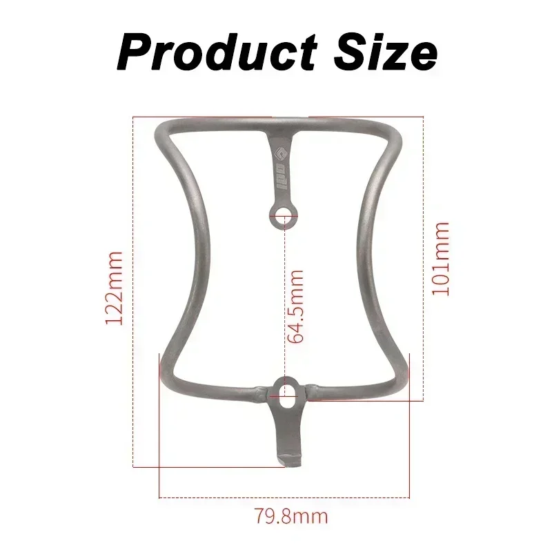 Держатель для велосипедной бутылки ODI из титанового сплава