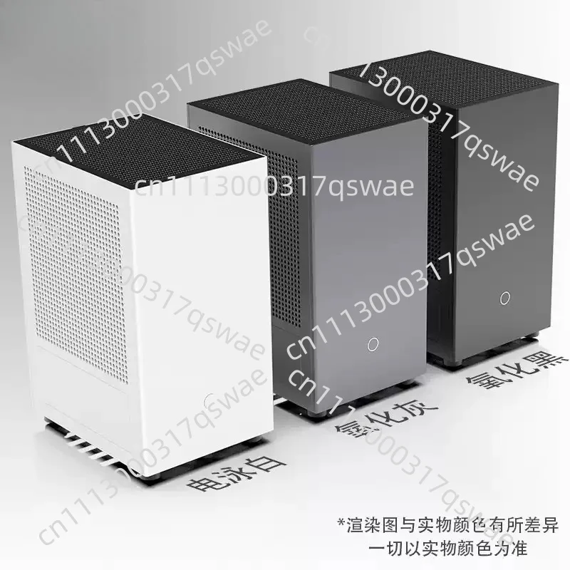 Корпус Mini ITX 7.9L с двумя слотами для GPU, поддержкой блока питания SFX и двусторонней вентиляцией с фаской (art.: 3920dc879ac10) - 3920dc879ac10
