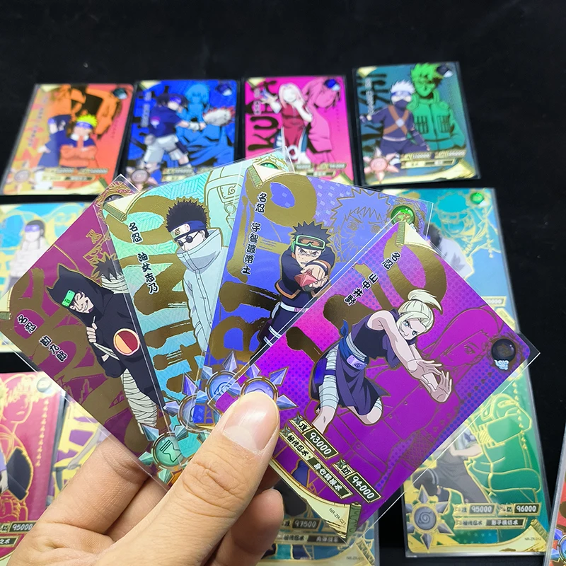 Карты Naruto ZR Hinata Kakashi Sasuke teмари все наборы игра TCG коллекционная карта поклонник