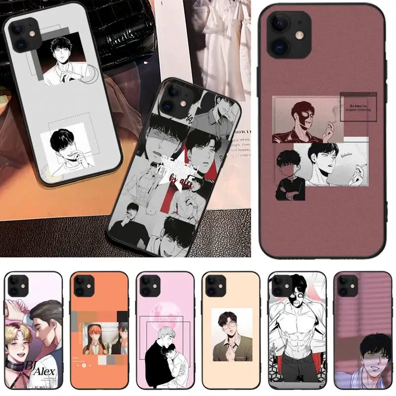 

Чехол для телефона с аниме Bj Alex для Iphone 11 12 13 PRO MAX X XS XR Mini 6S 7 8 PLUS Se 2020