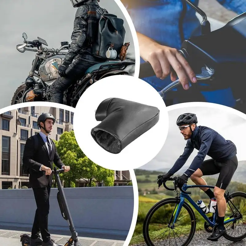 Манжеты на руль мотоцикла зимнее оборудование рукавицы теплые перчатки