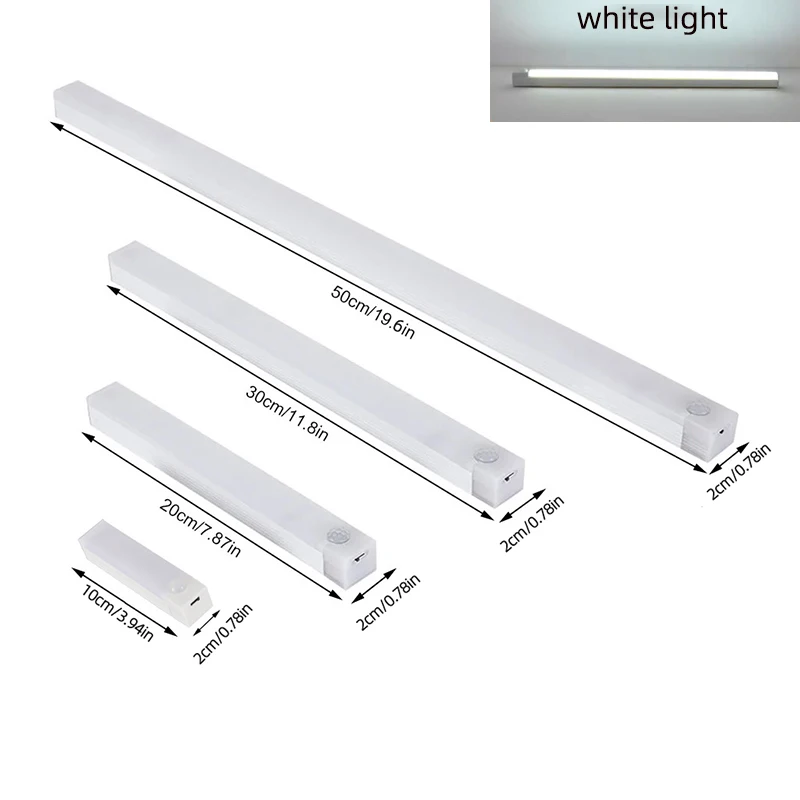 

Беспроводной светодиодный ночник с датчиком движения, USB Type-C, теплый белый свет