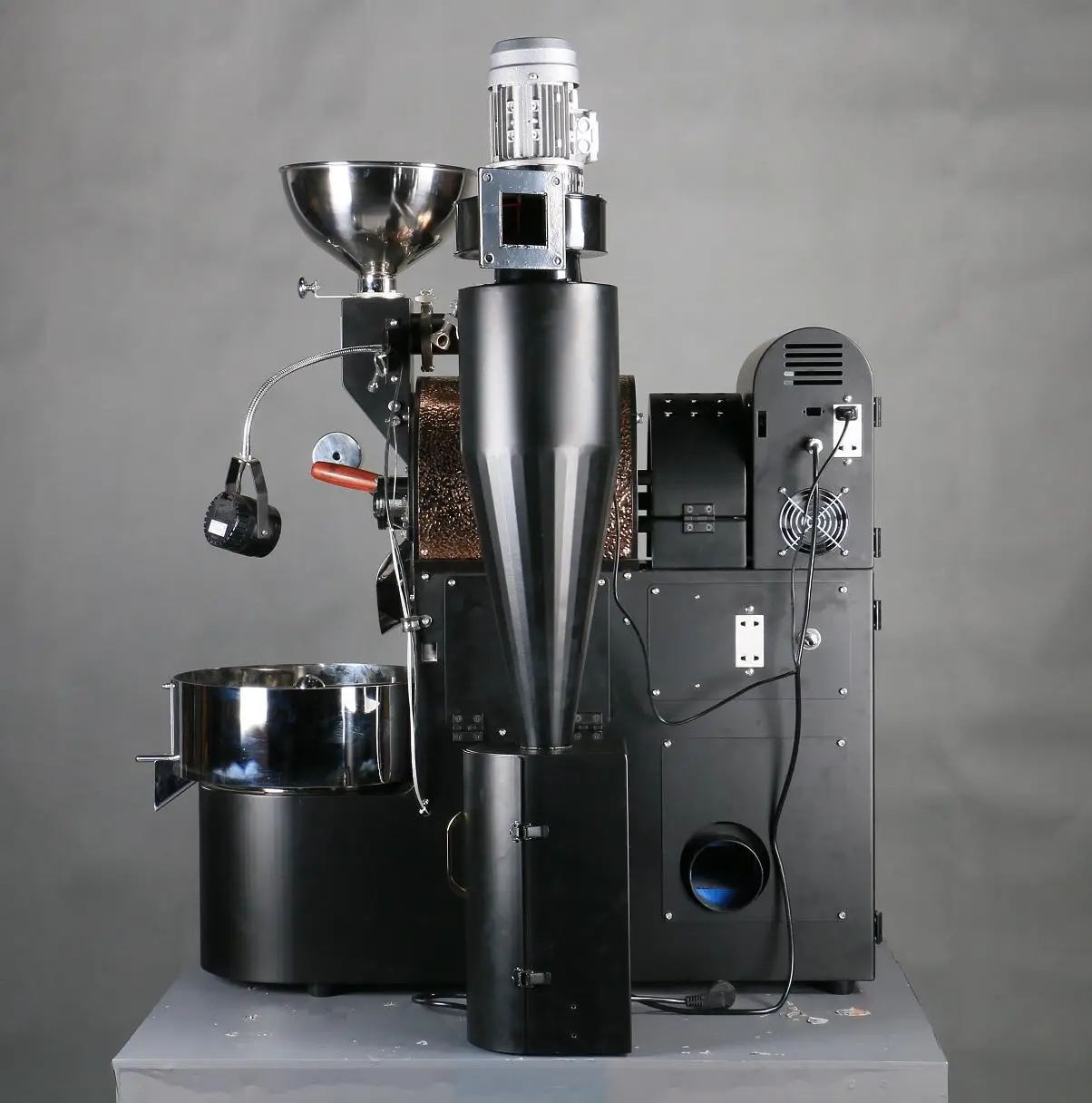 Фото Wintop WS-1 Бесплатная модернизация Электрическая кофеварка с сенсорным экраном Газовая 1 кг 2 кг Tostadora De Cafe №2