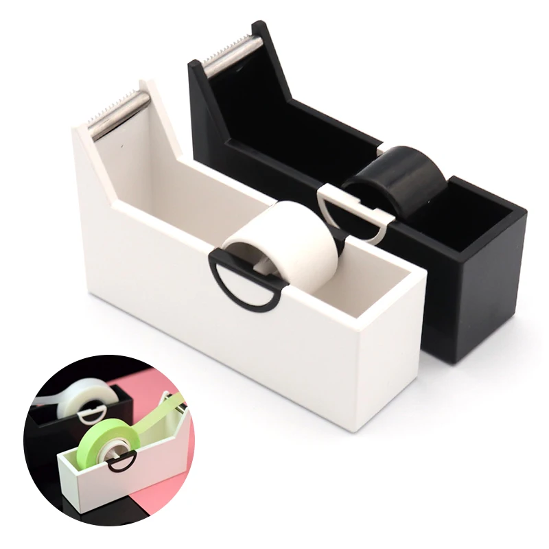 

Plastic Adhesive Roller Tape Holder Eyelashes Extension Tape Dispenser Tape Cutter Manual DIY Packing Tools Sealing Machine