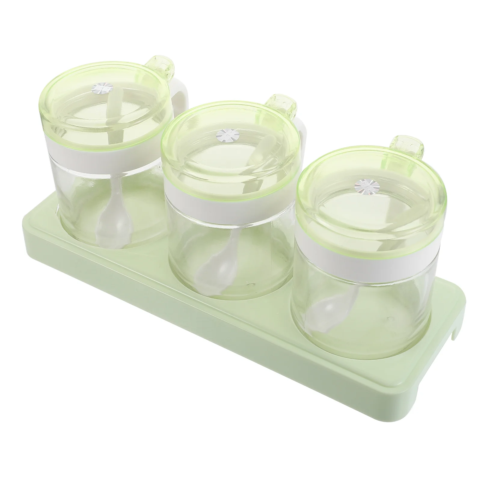 

Seasoning Jar Sugar For Countertop Containers Condiment With Lids Spice Accessory