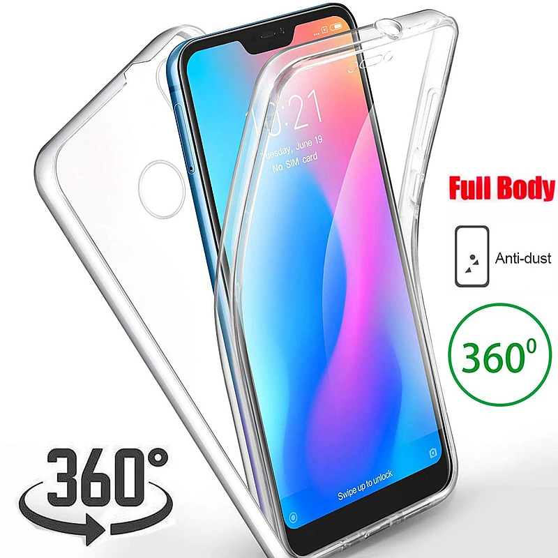 

360 Full Silicone Case for Xiaomi Redmi Note 10 9 8 7 Pro 10S 9S 8T 8A 7A K40 K30 Pro Cover for Mi 11 10T Lite Poco X3 NFC F3 M3