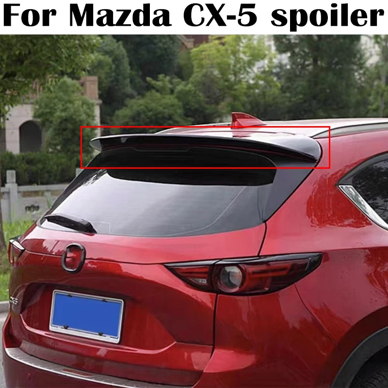 Для Mazda CX-5 CX5 спойлер 2017 2018 2019 2020 высококачественный материал ABS Автомобильный