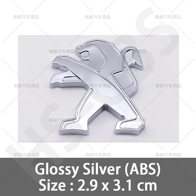 

Наклейка-эмблема на центральную часть руля из АБС-пластика 2.9x3.1см для Peugeot 207 307 308 407 408 508 4008 5008 607 2008 206 107 3008