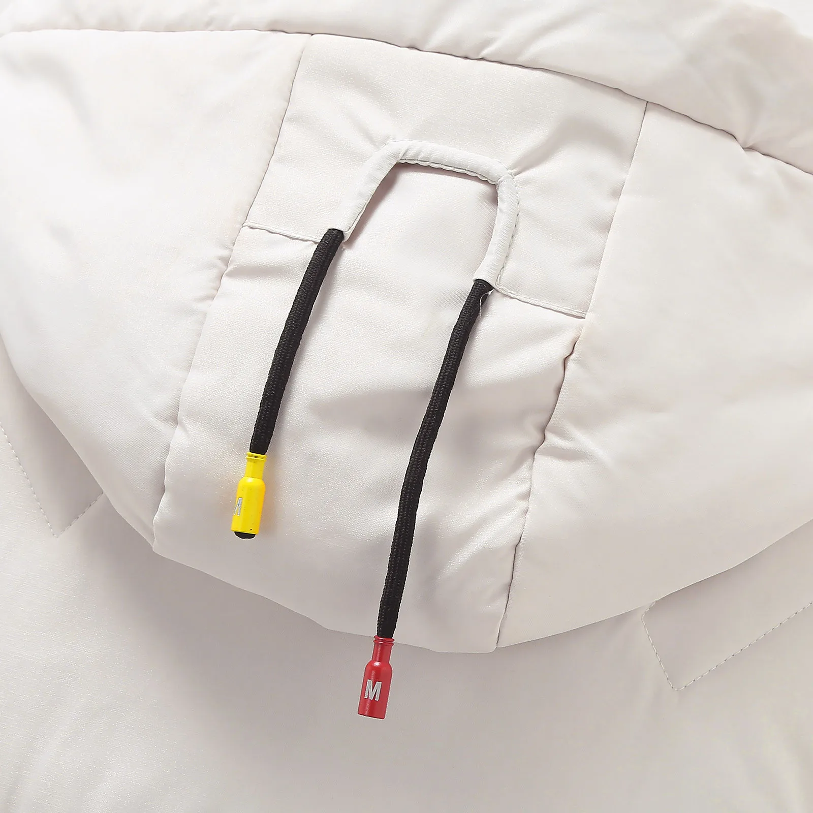 Womens Sleeveless Down Vest Coat Long Quilted Vest Hooded Button Down Puff Vest Cotton Padded Jacket Winter warm Outerwear