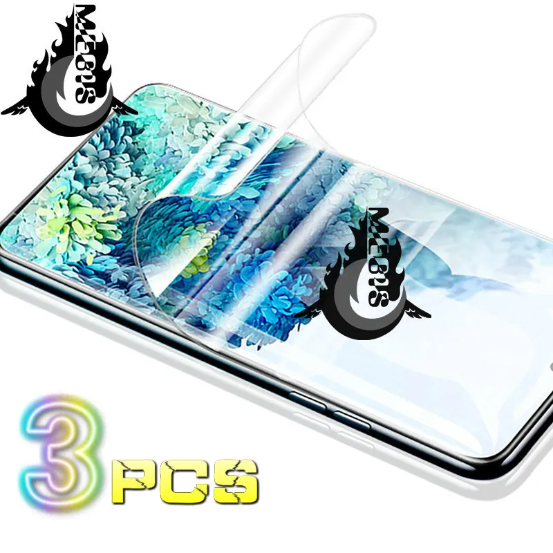 

Film Screen Protector for Samsung Galaxy S8 S9 S10 Plus Lite S10e S20 Plus Ultra FE Hydrogel Film Samsung Note 8/9/10/20 Ultra