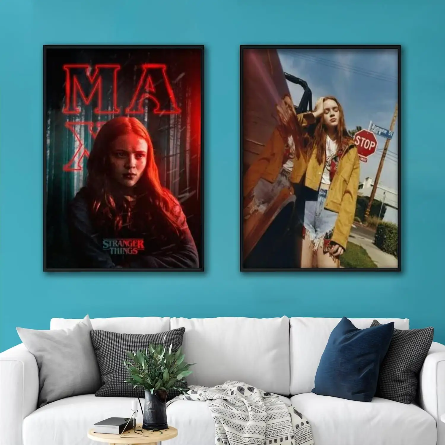 

Sadie sink Decorative Canvas Posters Room Bar Cafe Decor Gift Print Art Wall Paintings