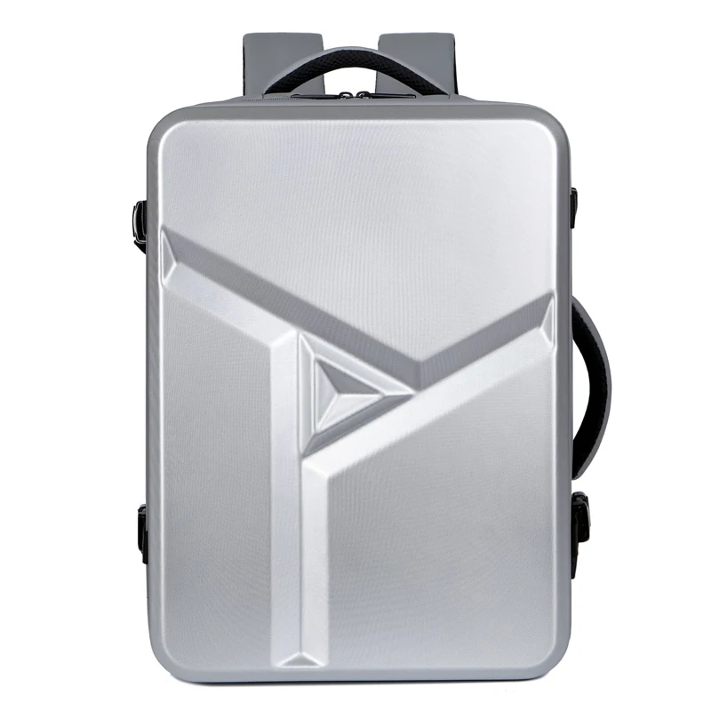 

Travel Backpack Laptop Hard Shell ABS Waterproof School Backpacks Men Business Fasion Bag Expandable Capacity Handbag Geometry