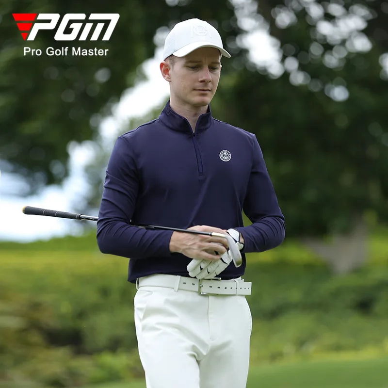 Men's Long-sleeved Sports Top Golf Wear For Men T Shirt Skin