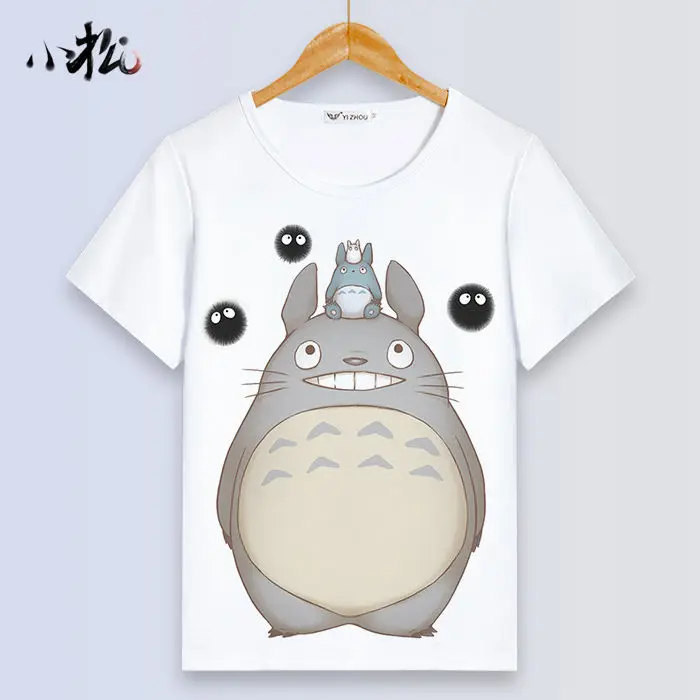 Ghibli Totoro women clothing aesthetic clothes tops t shirts t-shirts for women graphic  t shirt women kawaii clothes oversized