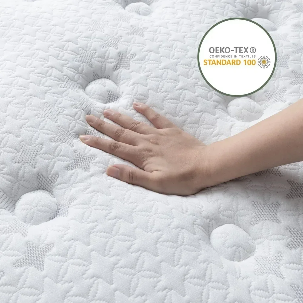 Фото # Для Matelas King Hybride с 12 пакетами, 6 ячеек Ergonomiques Luxe, мусс для медицинского оборудования и Ressorts Poche& №3