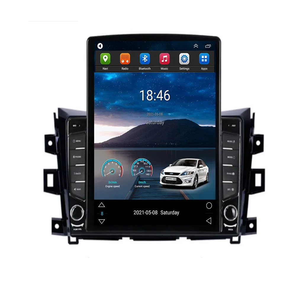 

For Tesla Style 2 Din Android 12 Car Radio For Nissan NAVARA Frontier NP300 2011-2036 Multimedia Video Player GPS Stereo Carplay