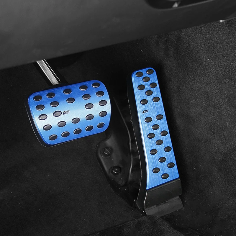 

For Mercedes Benz Car Accelerator Brake Pedal Decoration Cover Interior Protection Styling Accessories GLC GLE A C E S Class