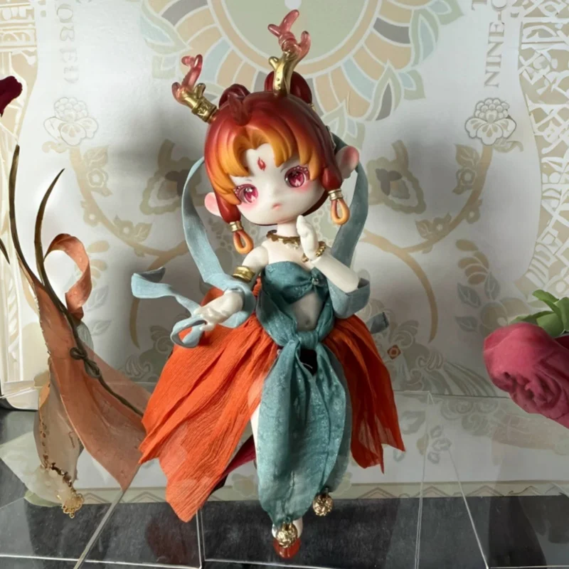 Коробочка с сокровищами Penny's · Эвкалиптовое покрытие-Youyou Luming Dunhuang Series Bjd Removbale