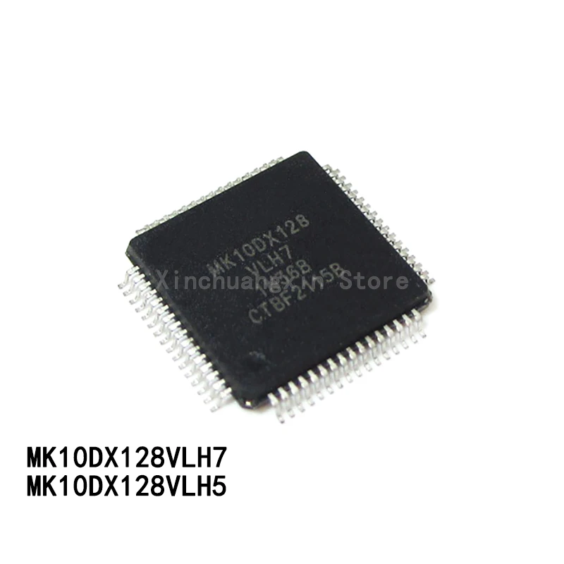 

1-5PCS MK10DX128VLH7 MK10DX128VLH5 LQFP-64 32-bit MCU microcontroller processor chip IC