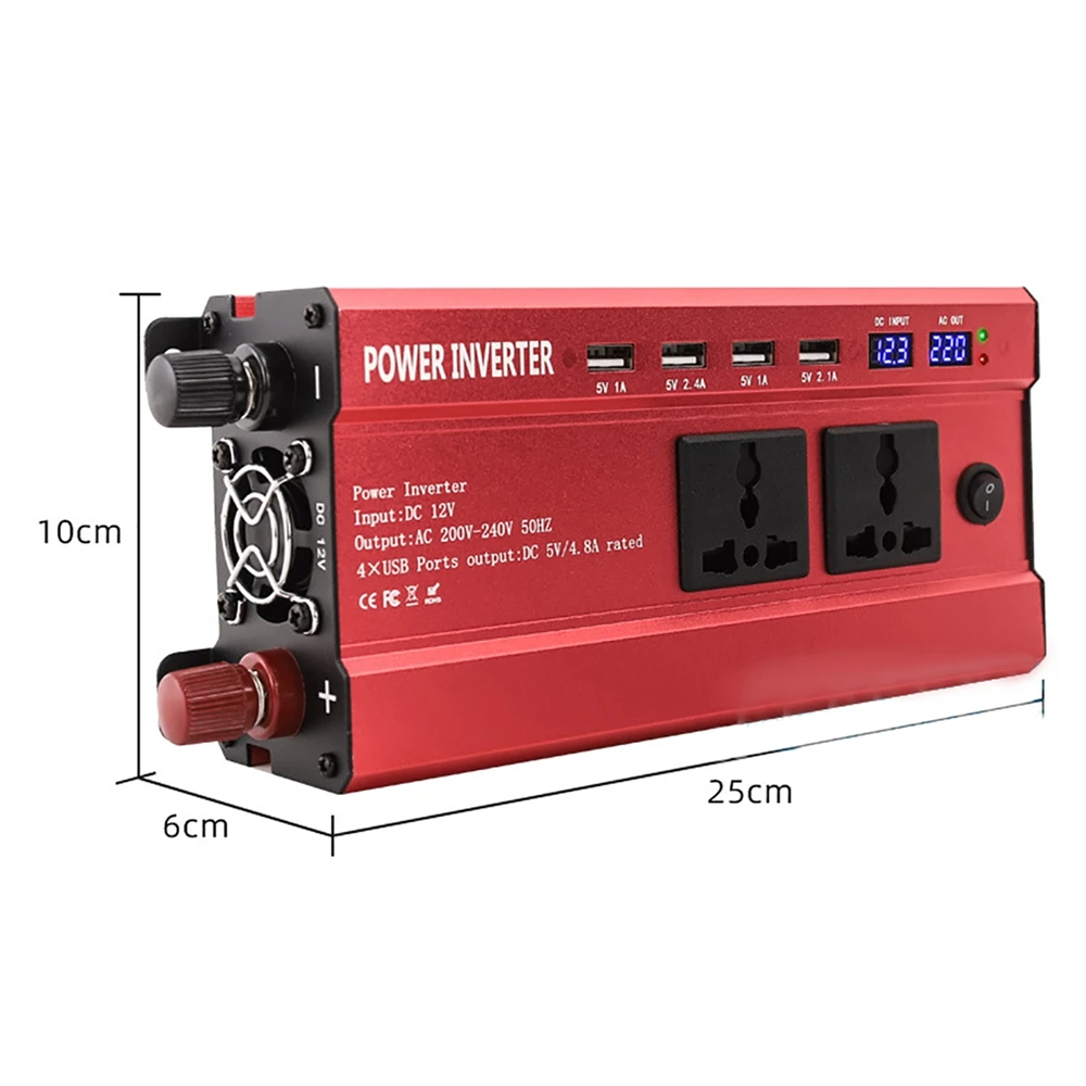 Инвертор немодулированного синусоидального сигнала напряжение 12 В 24 до 220