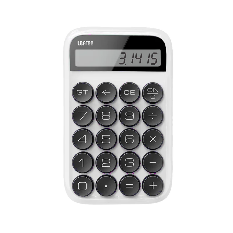 

Lofree Calculator Office Retro Fashion Cute Female Creative Personality Accounting Finance Dedicated Mini Little White