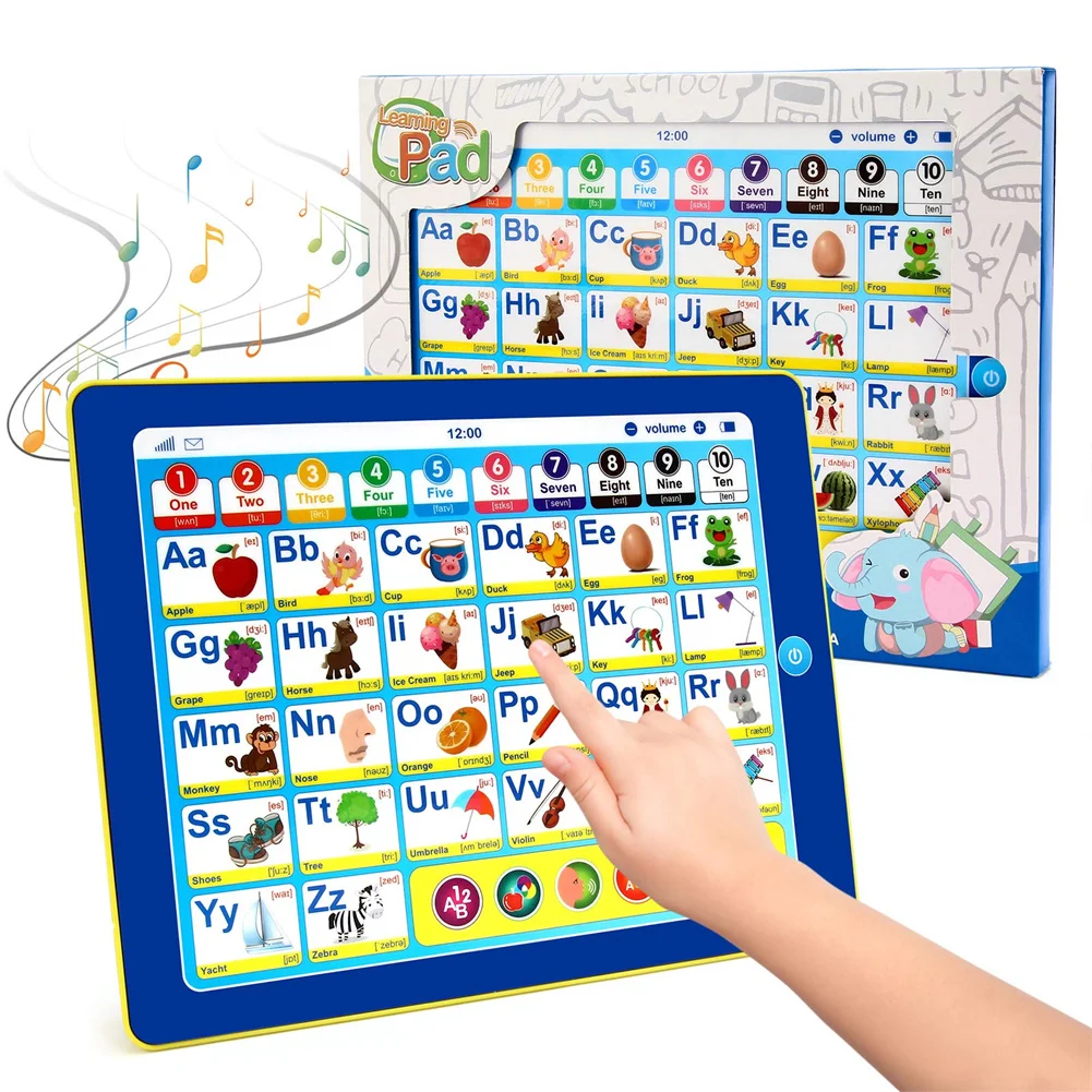 

New Children's Learning Machine Tablet Intelligent Toy IPAD English Point Reader Hot English Early Education Machine