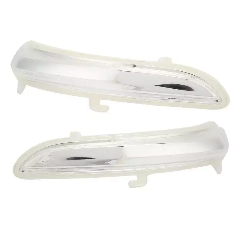 

Wing Mirror Indicator Lens ABS+Metal Temperature Resistant Turn Signal Light Cover Clear High Light Transmittance for Car