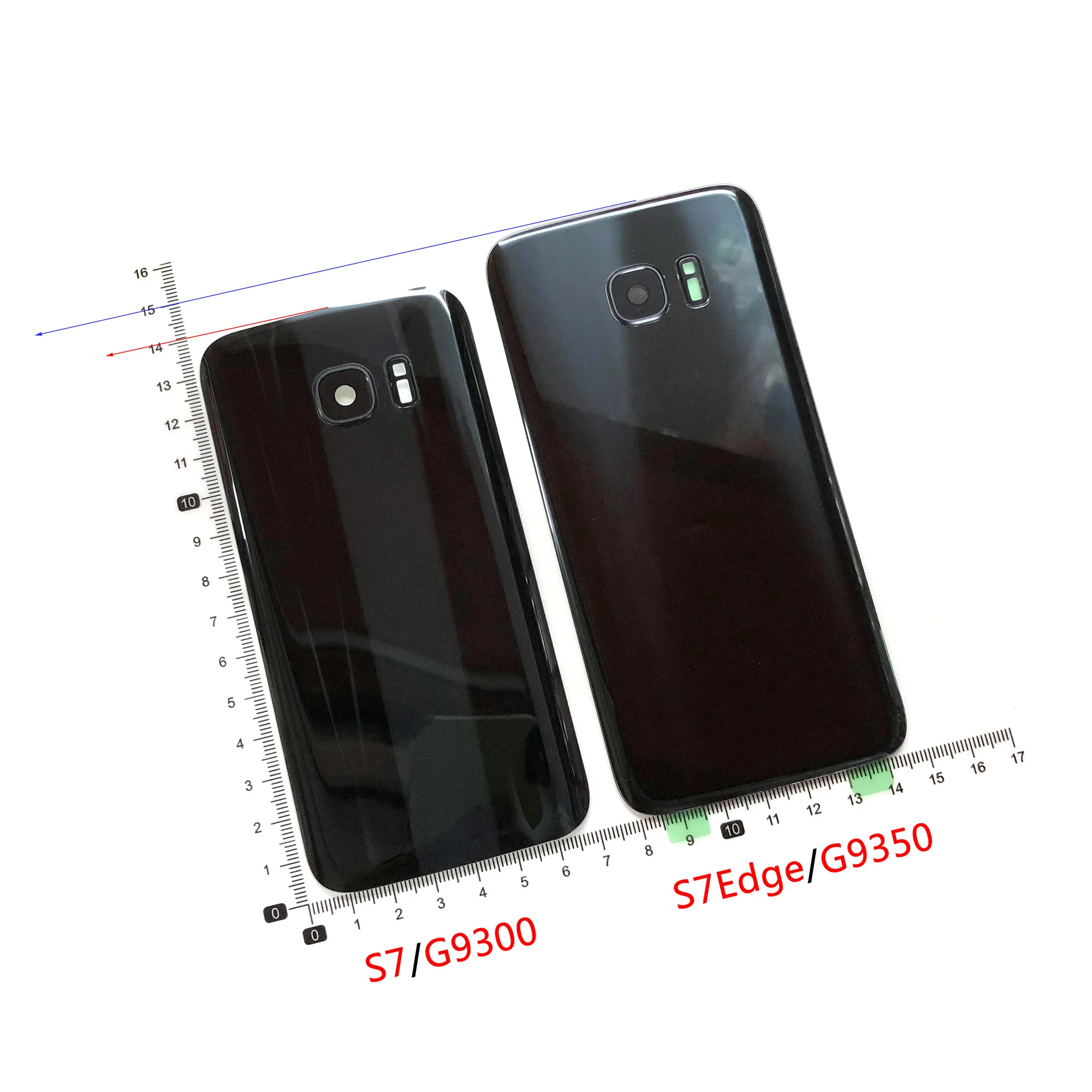 

For Samsung Galaxy S7 G9300 S7Edge Edge G9350 Back Glass Battery Cover Rear Door Housing Case Cover