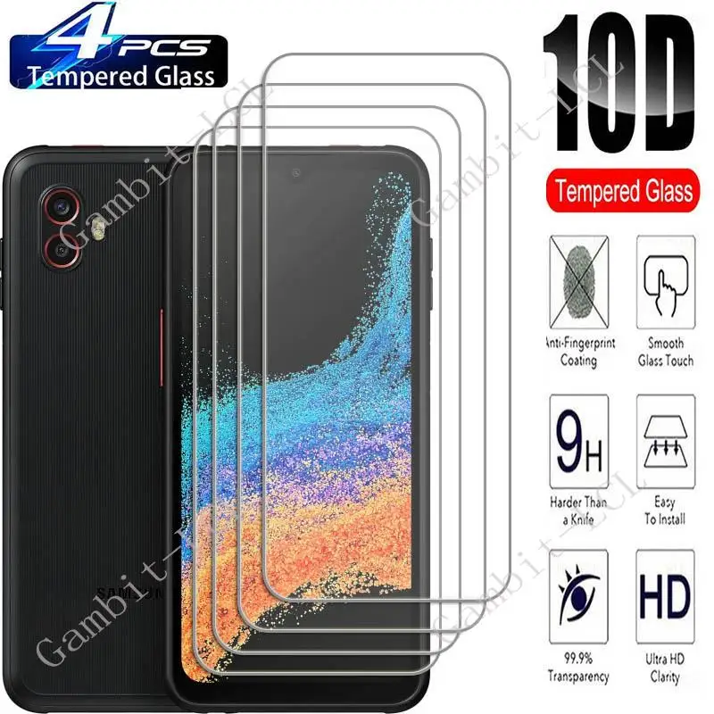 4 шт. для Samsung Galaxy Xcover6 Pro 2 защитное закаленное стекло для экрана Xcover6Pro Xcover 6 6Pro Pro2 защитная пленка 4 шт. для Samsung Galaxy Xcover6 Pro 2 защитное закаленное стекло для экрана Xcover6Pro Xcover 6 6Pro Pro2 защитная пленка