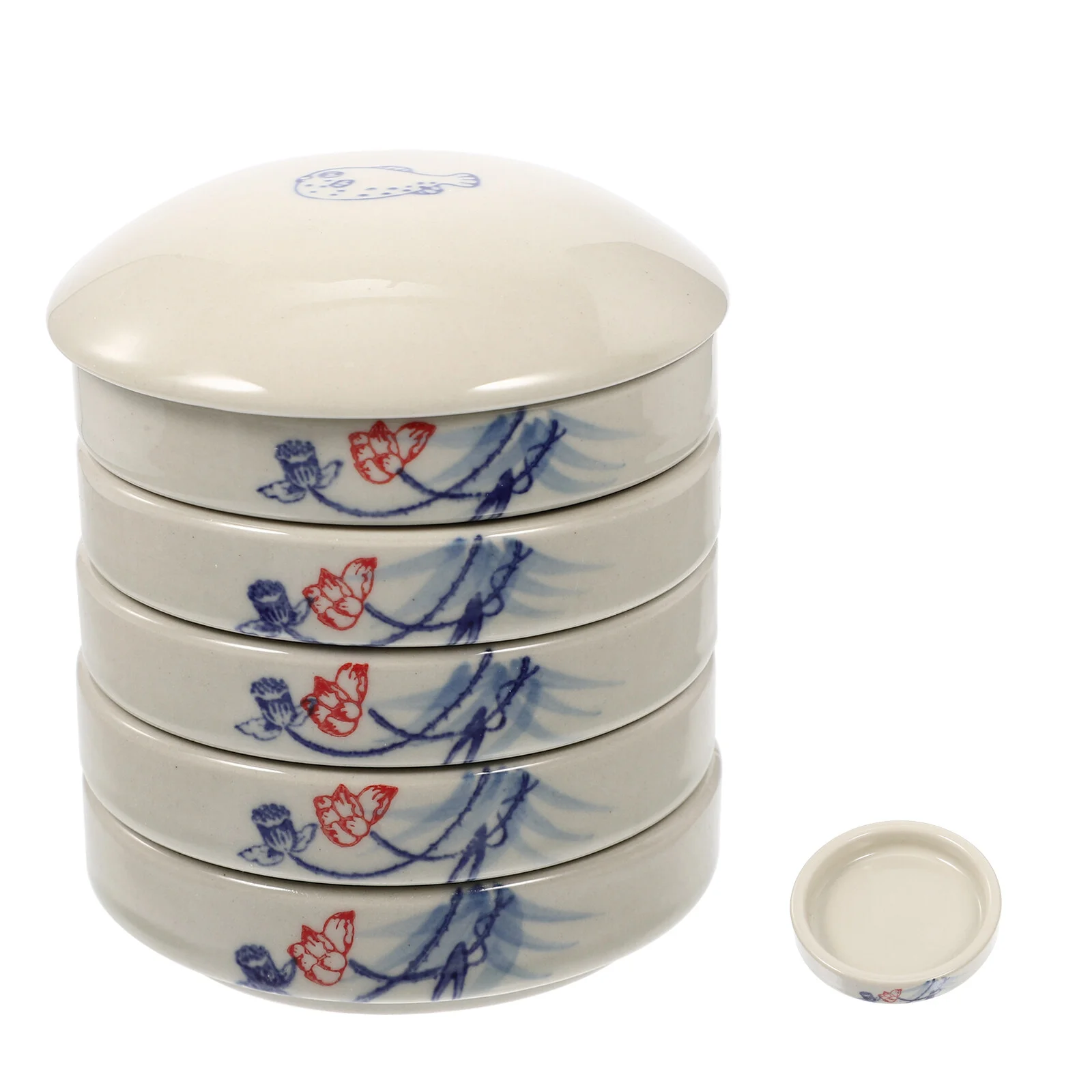 

Consumables Circle Tray Watercolor Pigment Mixing Trays Acrylic Mixers Ceramics Plates Student Painting Convenient Artist