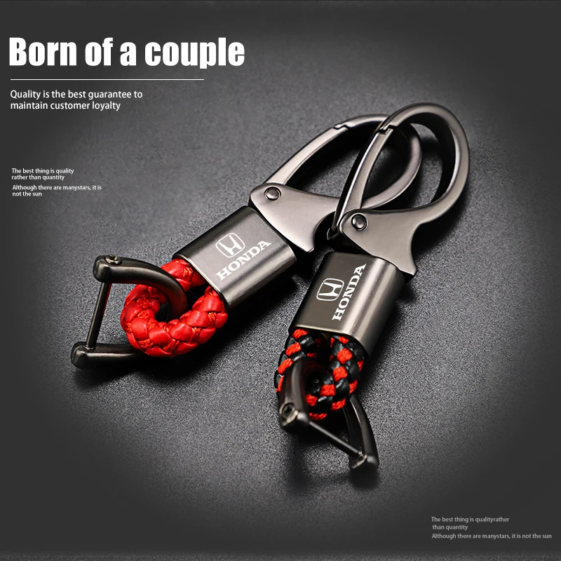Брелок для автомобильных ключей металлическое кольцо Honda Civic CRV Accord Fit City Odyssey Pilot