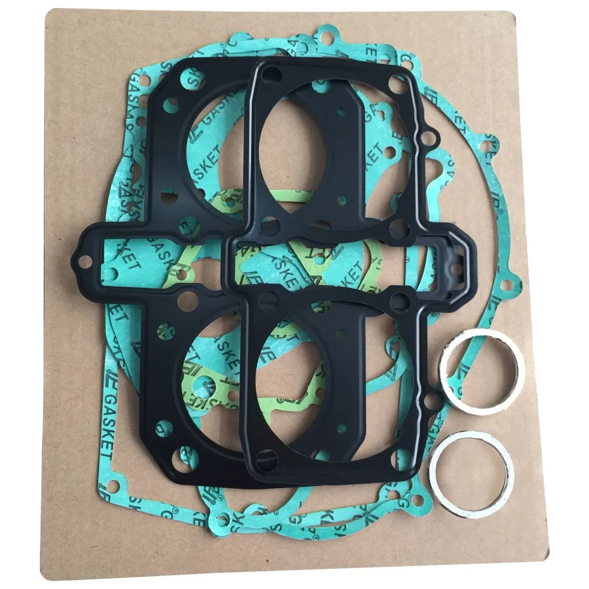 

Комплект прокладок крышки картера цилиндра двигателя мотоцикла для Kawasaki KLE500 85-95 EN450 85-90 ER500 EN500 Vulcan 500 EX500 Ninja