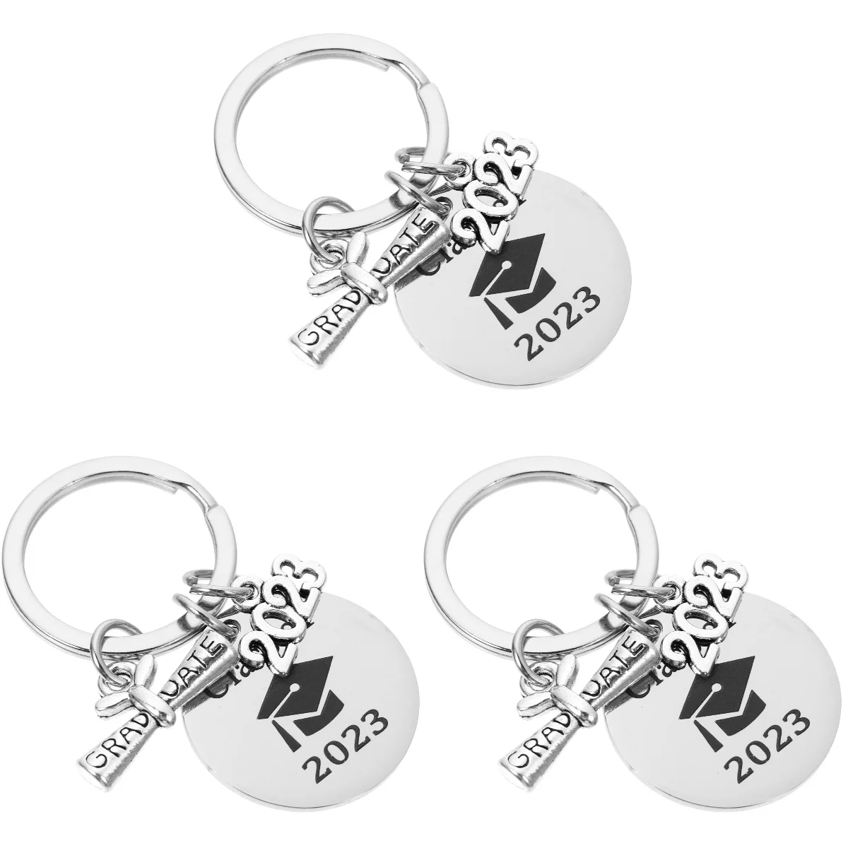 

Graduation Keychain Personalized Graduation Keychains Metal Key Ring Graduation Season Keychain Pendant Class 2023 Keychain