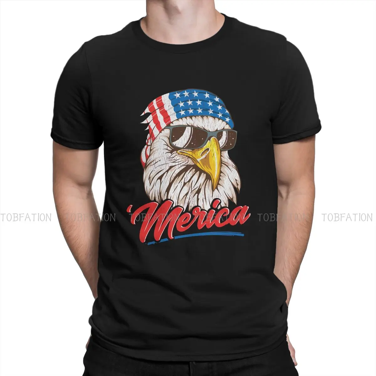 

Bald Eagle Merica 80s Mullet Eagle America USA 4th of July Unique TShirt Eagle Leisure T Shirt Newest T-shirt For Men Women