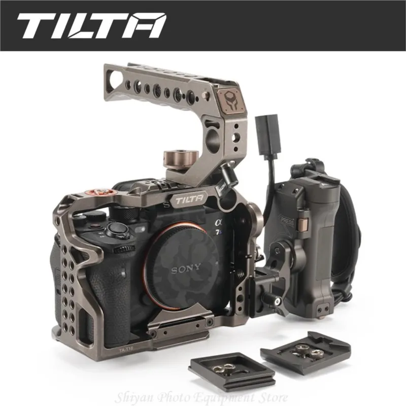 Enlarge TILTA TA-T18-F-G TiltaGray Camera Cag For SONY A7S3 / A7SIII Protect Case Side Handle Lightweight