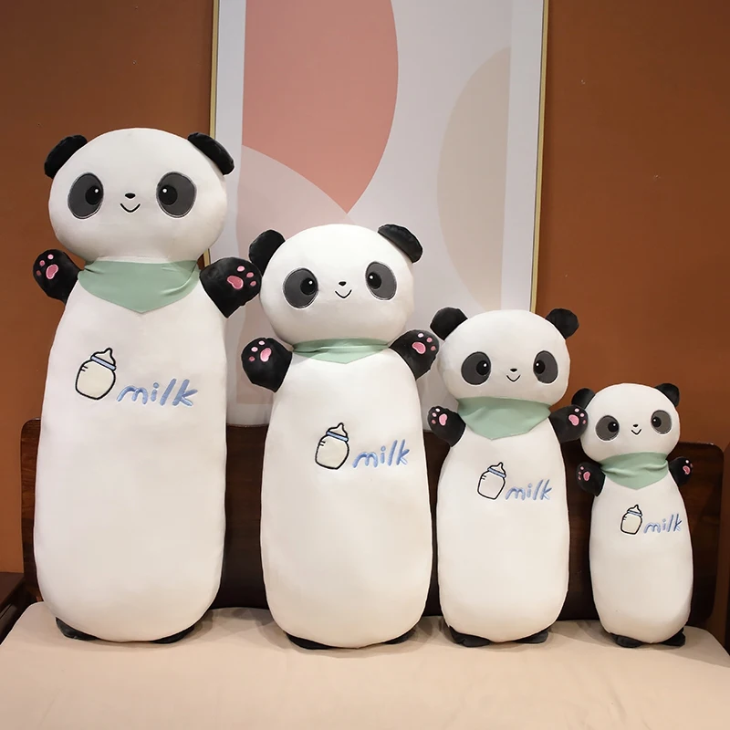 Подушка плюшевая в виде панды 60-120 см