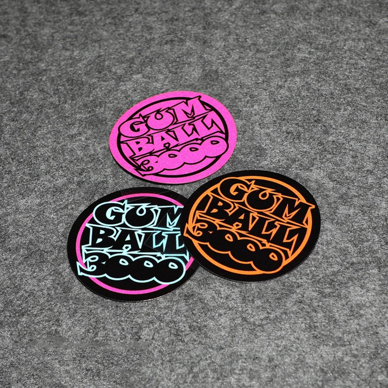 S123 Gumball 3000 ралли светоотражающие автомобильные наклейки гоночные