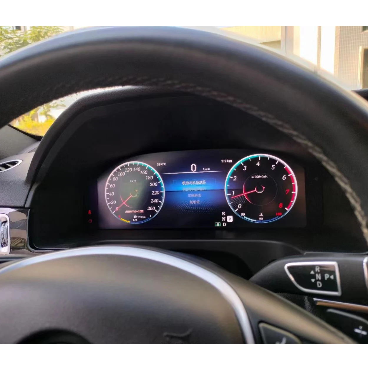 Цифровой кластер инструментов с ЖК-экраном Виртуальная кабина для Mercedes Benz E-Class W212