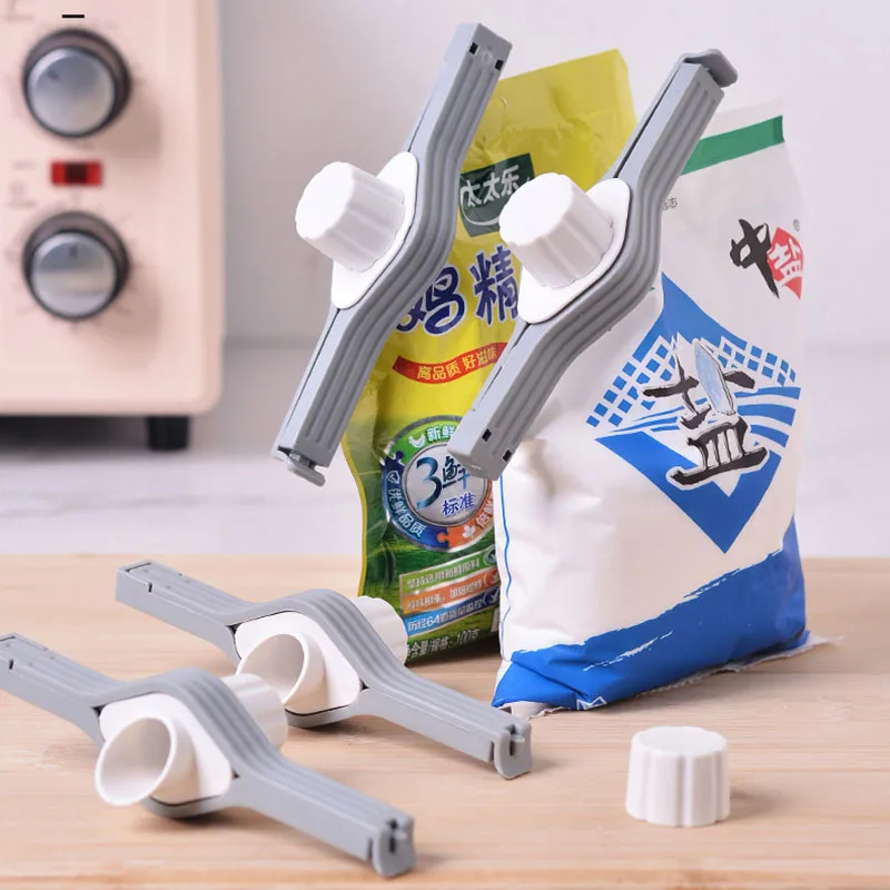 

Screw Cap Sealing Clip kitchen accessories mini gadget sellador bolsas plastico cocina Storage Bag Clips Seasoning Bag Clips