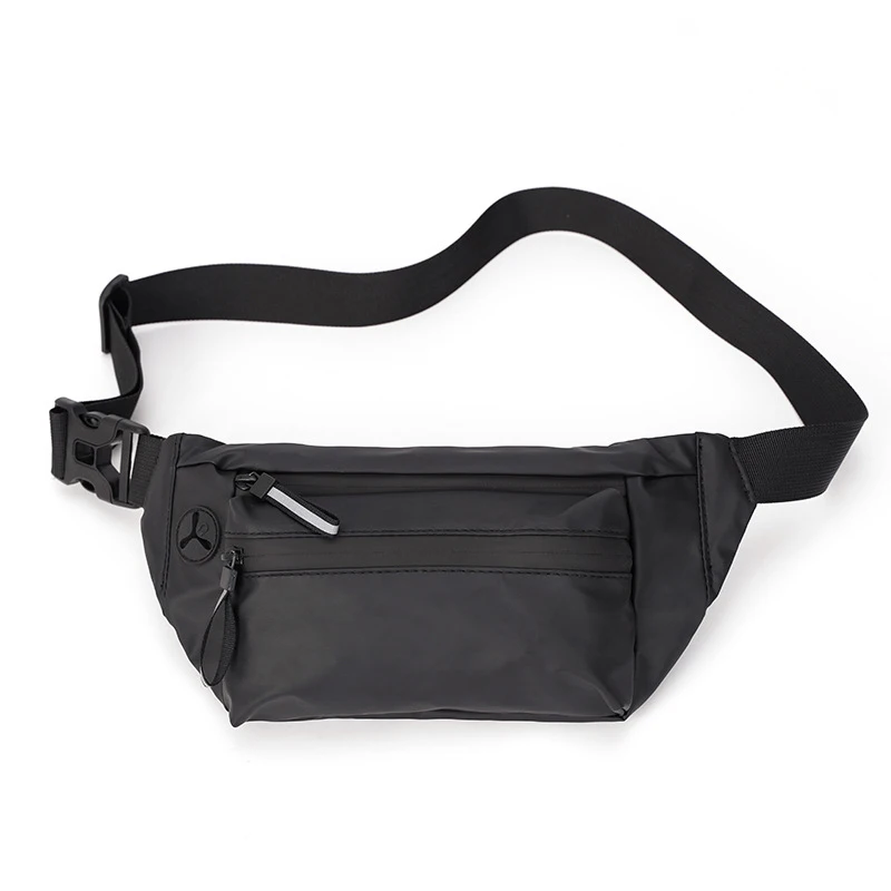 1PC Trendy Oxford Men Women Running Waist Belt Bum Fanny Pack Soft Outdoor Sports Leisure Chest Crossbody Bag