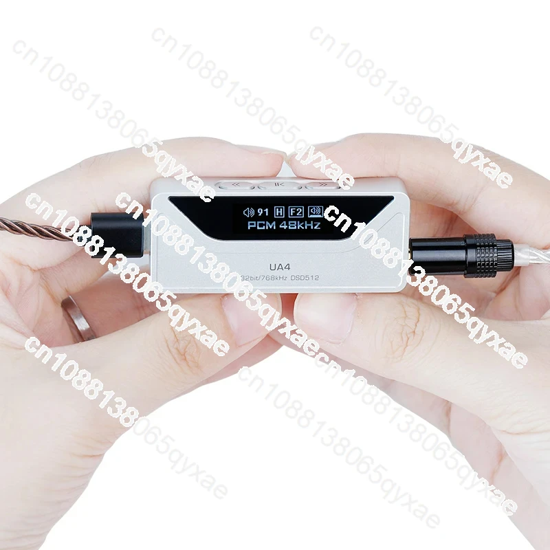 UA4 MQA Портативный USB DAC усилитель наушников Hi-Res audio es9069q 2 * rt6863 чипы pcm768 dsd512 3 5/4 4 мм