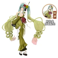 pre sale hatsune figure miku 20cm furyu vocaloid hatsune matcha parfait miku action figures desktop ornaments collectible model