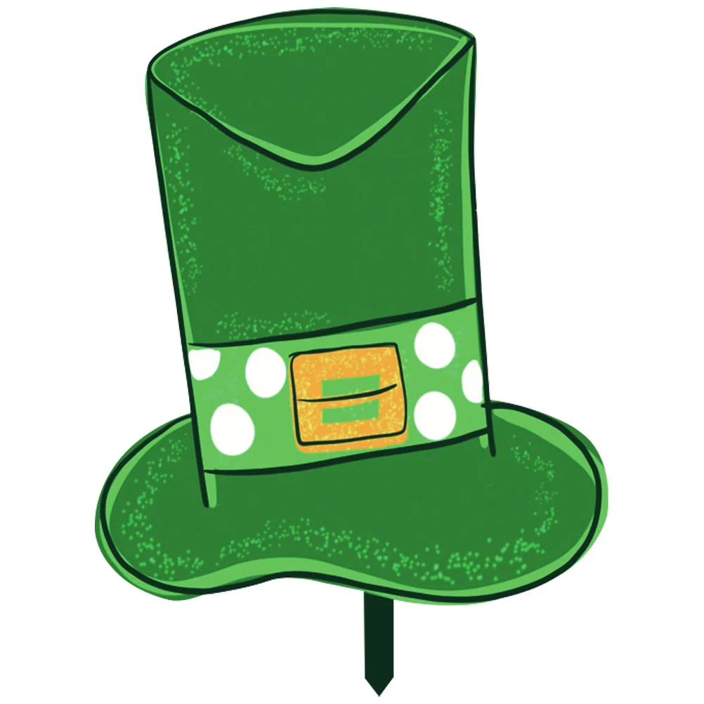 

Patrick Decoration Sign Yard Garden Lawn Outdoor Decorationsstake St Patricks Day Decor