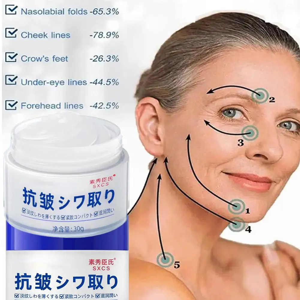

28 Day Anti Wrinkle Rejuvenation Cream Firming Hydrating Anti Fine Aging Moisturizer Lines Face Cream Cream Reduce I7J1
