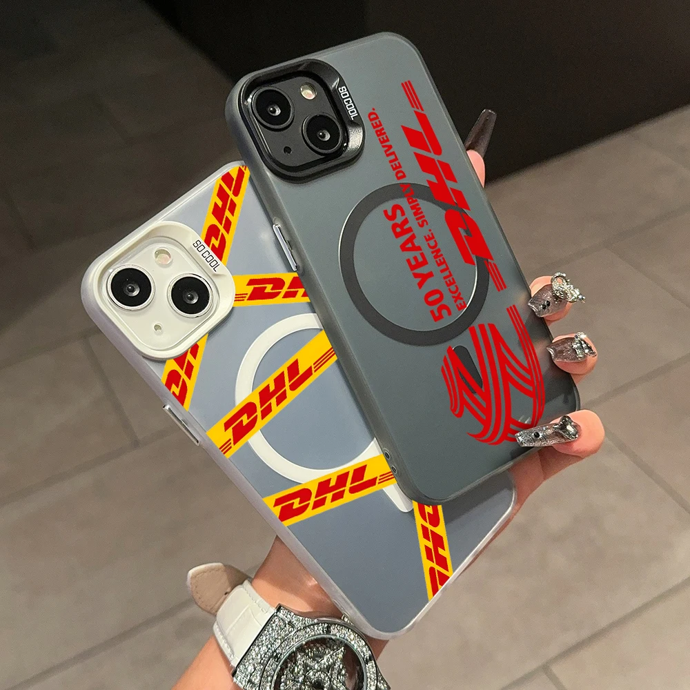Экспресс-доставка DHL Magsafe Магнитный чехол для телефона IPhone 11 12 13 14 15 16 Pro Max Plus с