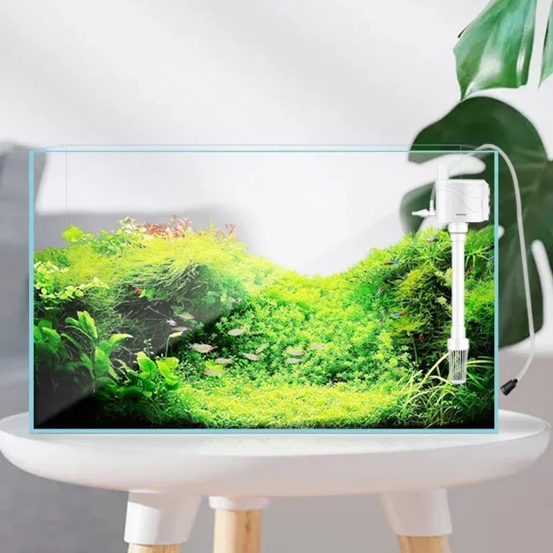 Многофункциональный насос 3 в 1 со встроенным фильтром для аквариума 220 В