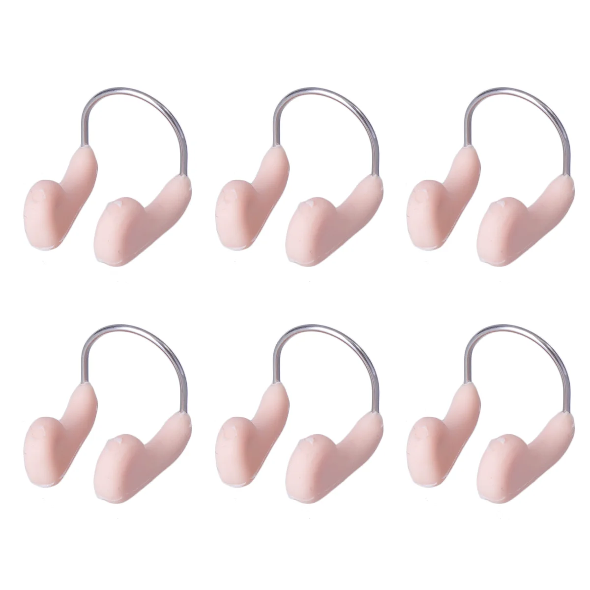 

Nose Clip Swimming Pool Silicone Plugs Plug Swim Clips Protector Kids Wire Pincher Clamps Guard Training Water Swimmers Skin