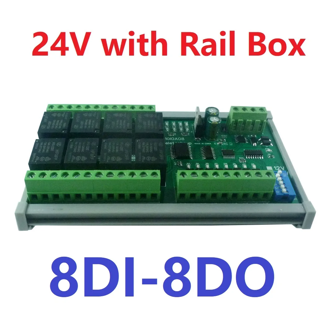 

Релейный модуль eletechsup 24В 1-12 каналов Modbus RTU RS485