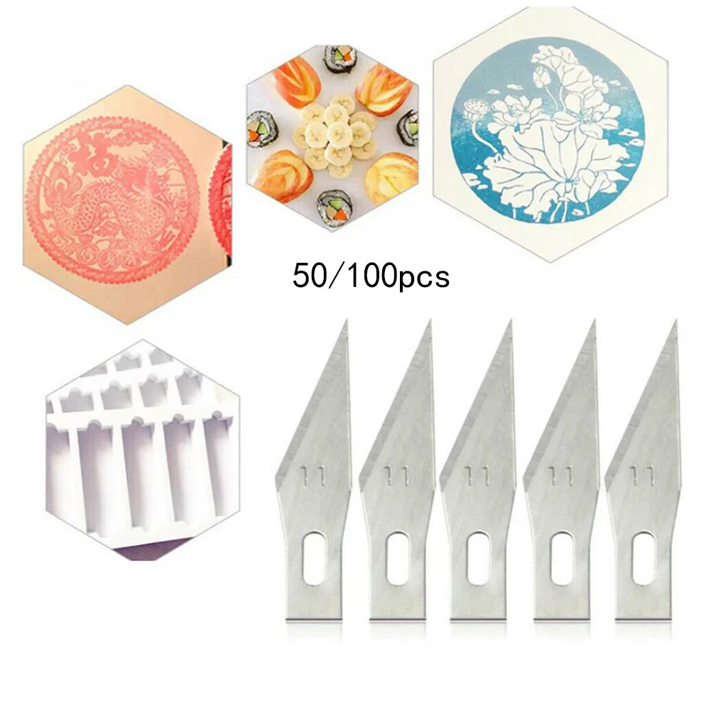 Лезвия для рукоделия 11 # Сборка X-acto Exacto Graver Hobby детали многофункциональных