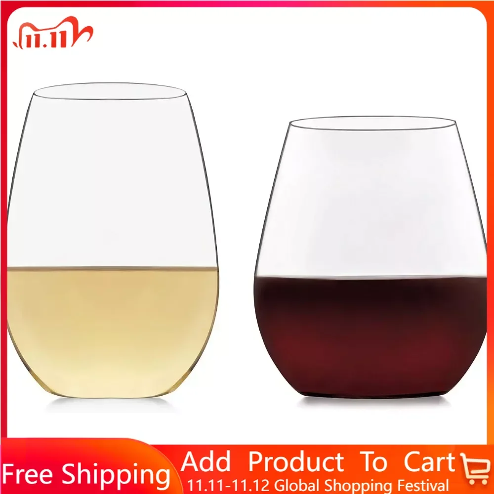 

Стеклянные стаканы из 12 предметов, набор стаканов для вина, для красных и белых вина, бесплатная доставка, чашка, посуда для напитков, для кухни, столовой, бара, дома и сада
